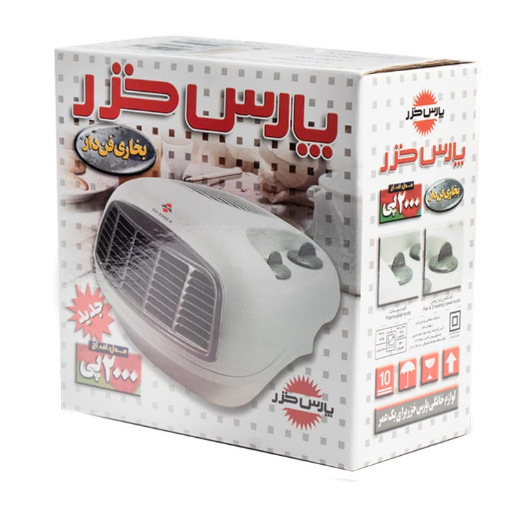 محصول نمونه تستی فن هیتر پارس خزر مدل FH2000P